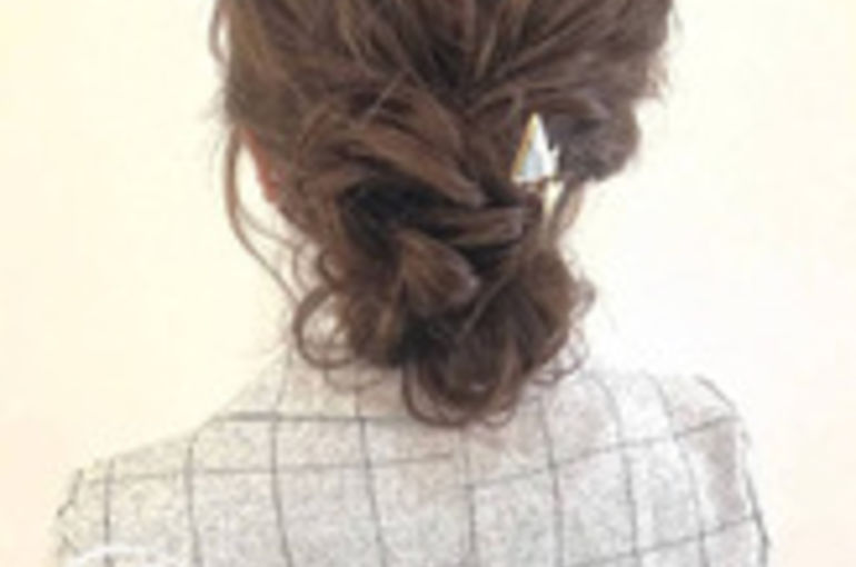 美容室グラッチェさんでヘアセット