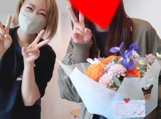 福岡市早良区野芥のエステサロンドルチェヴィータ★ブライダルエステのお客様