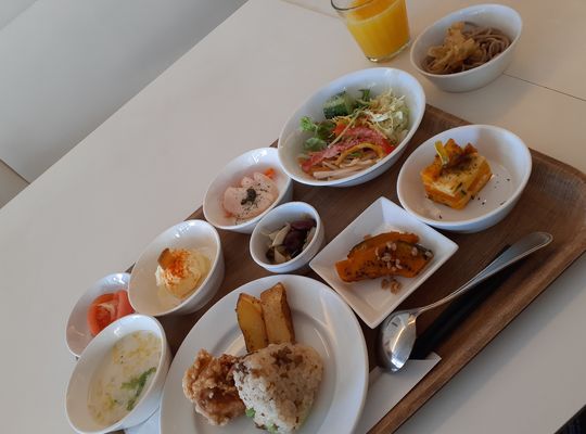 福岡市早良区野芥のエステサロンドルチェヴィータ★おすすめランチ！ベイサイドプレイス博多のビュッフェレストラン！