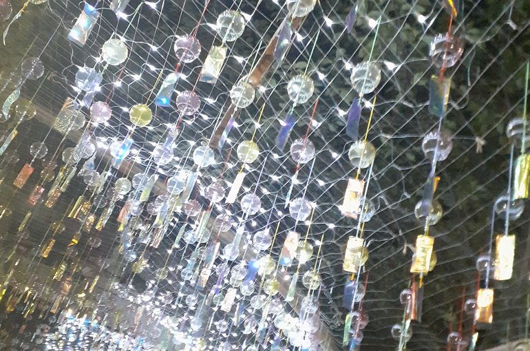 福岡市早良区野芥のエステサロンドルチェヴィータ★宮地嶽神社風鈴祭り