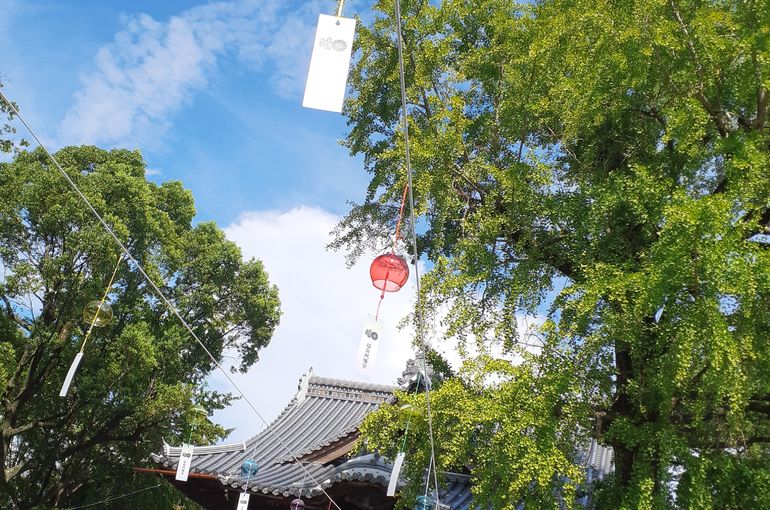 福岡市早良区野芥のエステサロンドルチェヴィータ★八女市福島八幡宮切り絵の御朱印