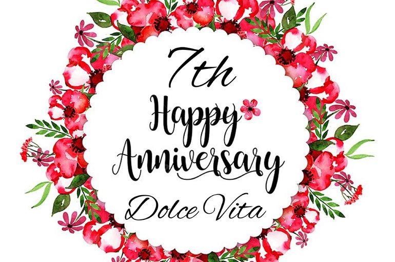 福岡市早良区ドルチェヴィータ★祝7周年ありがとうございます
