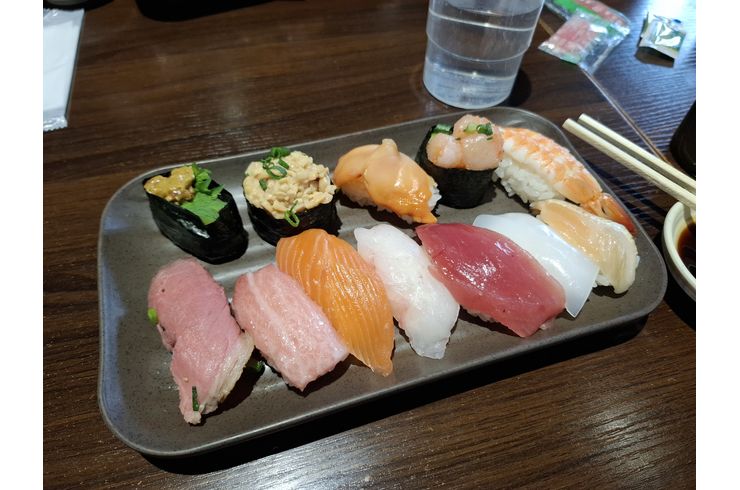 福岡市早良区ドルチェヴィータ★博多豊一ベイサイドプレイス博多お寿司ランチ