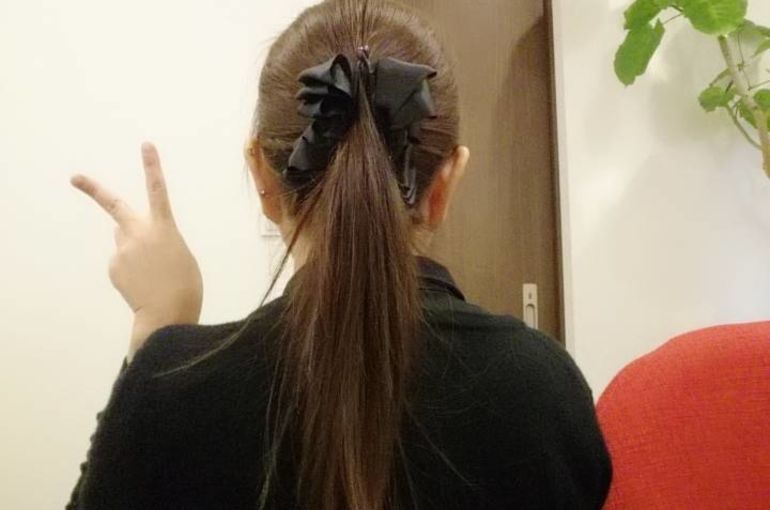 髪色グレー